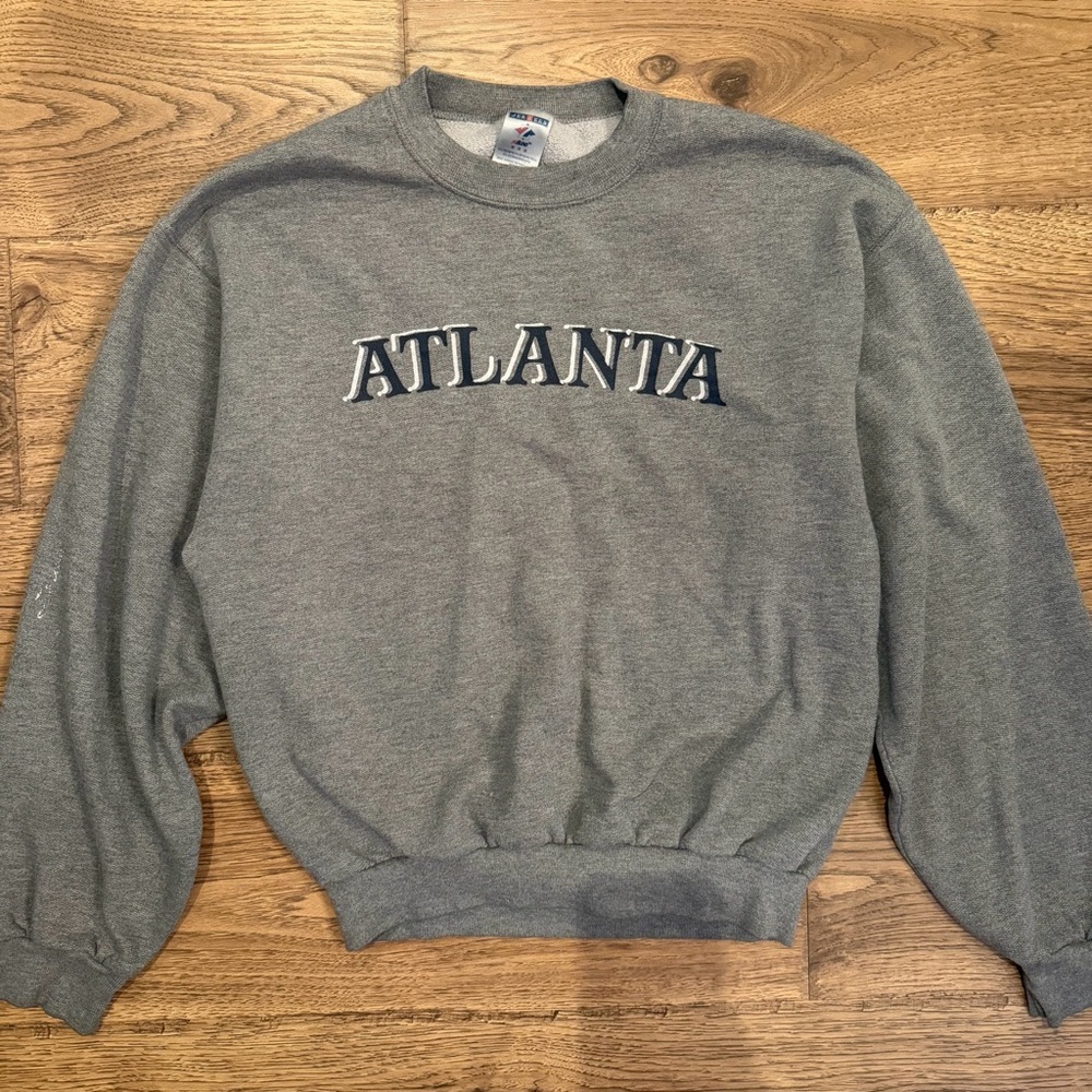 Vintage Jerzees Atlanta Crewneck Sweatshirt Medium